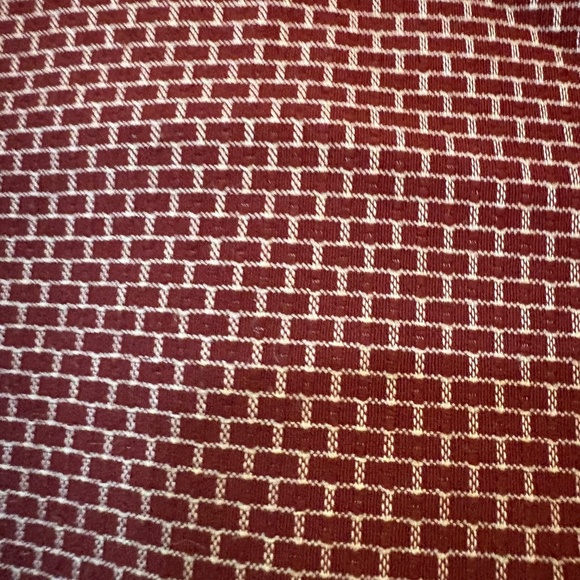 Dress pants maroon check pattern Size M - Picture 3 of 6